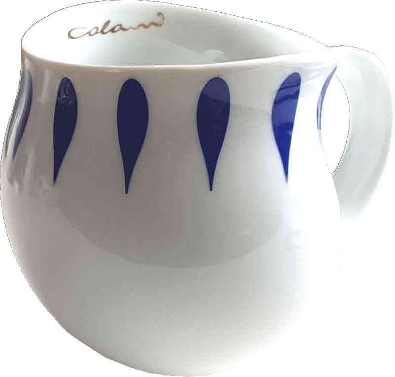 Colani Kaffeebecher Drops blue