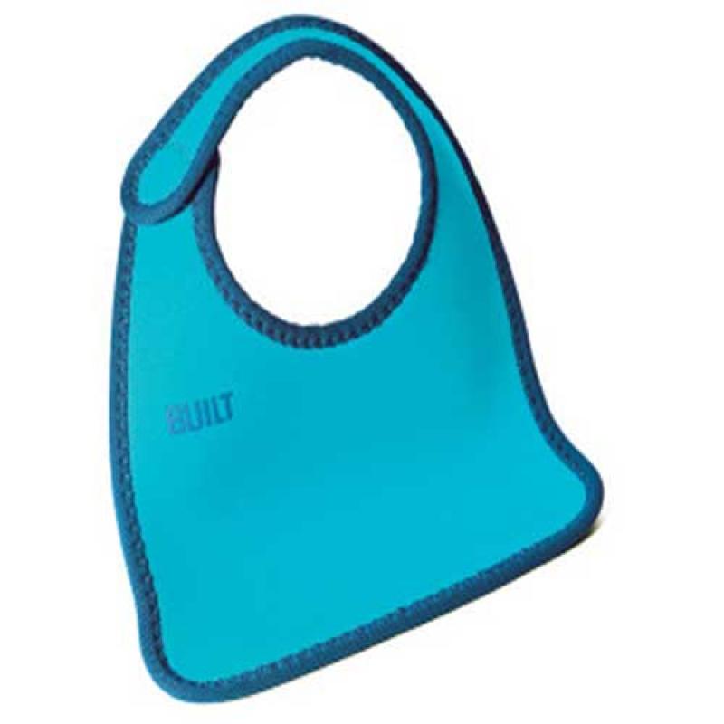 BUILT Neopren Kinder - Lätzchen blau CBI