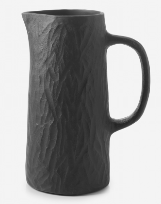 YLI WASSERKRUG/ PITCHER/ VASE 1,2 L Matt schiefer style