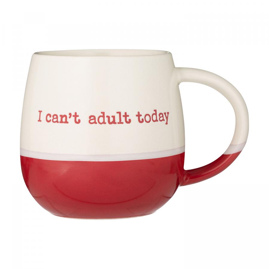 Gute Laune Tasse "Can't Adult Today" 340 ml