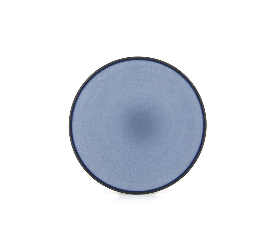 EQUINOXE FLACHER TELLER/DESSERTTELLER 21,5 cm Cirrusblau